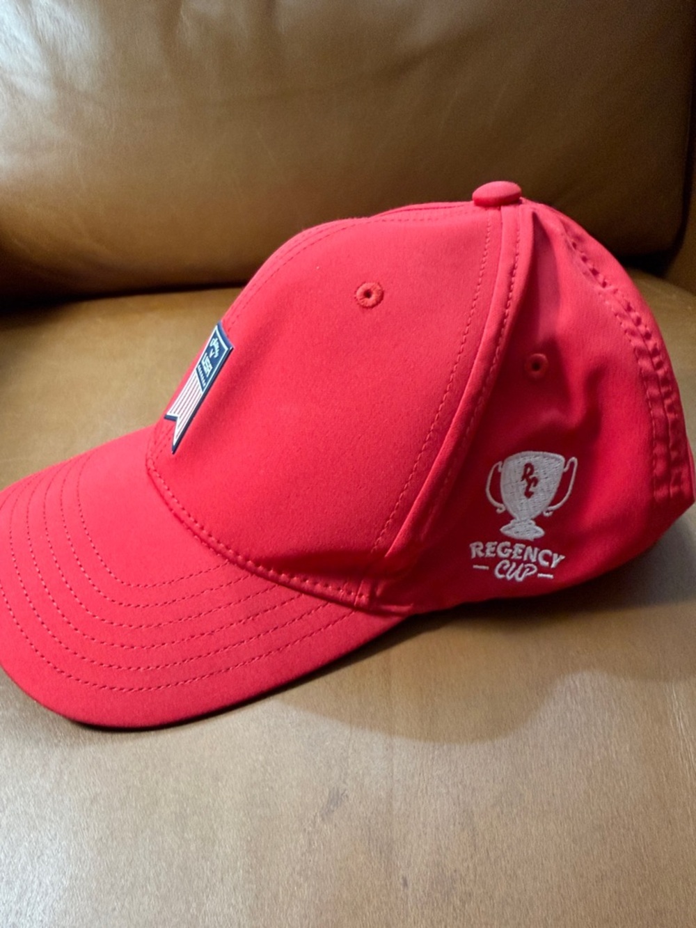 Callaway USA Patriot Red SnapBack Baseball Cap - Picture 3 of 8